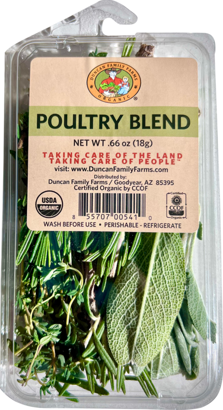 Poultry Blend packaging