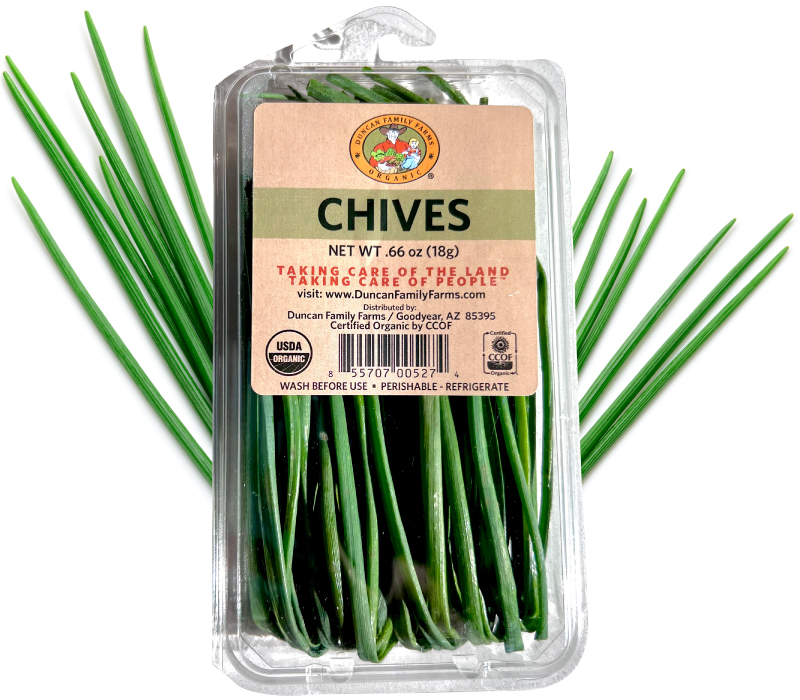 Chives packaging