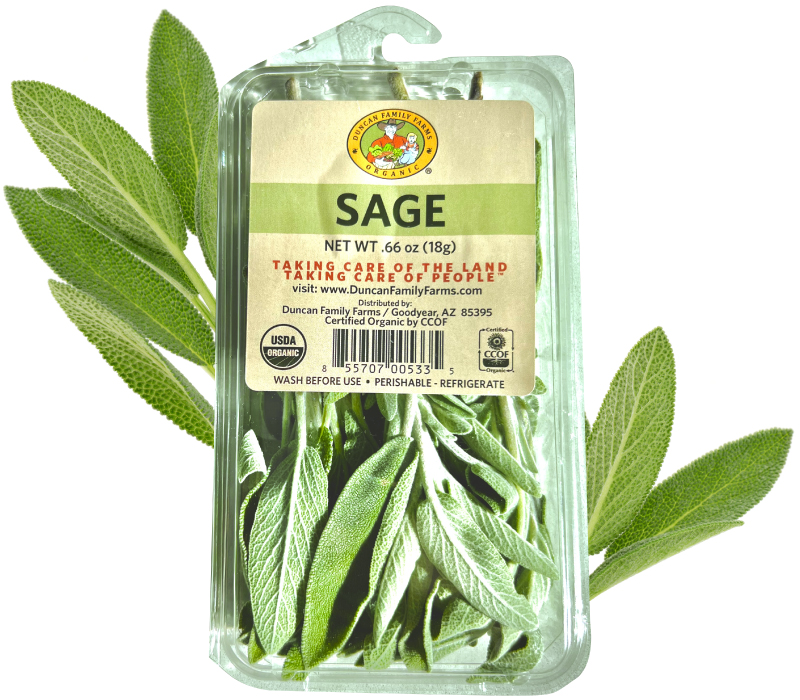 Sage packaging